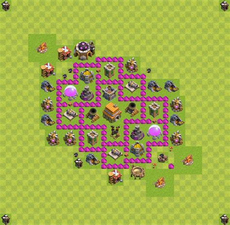 clash of clans 6 base.